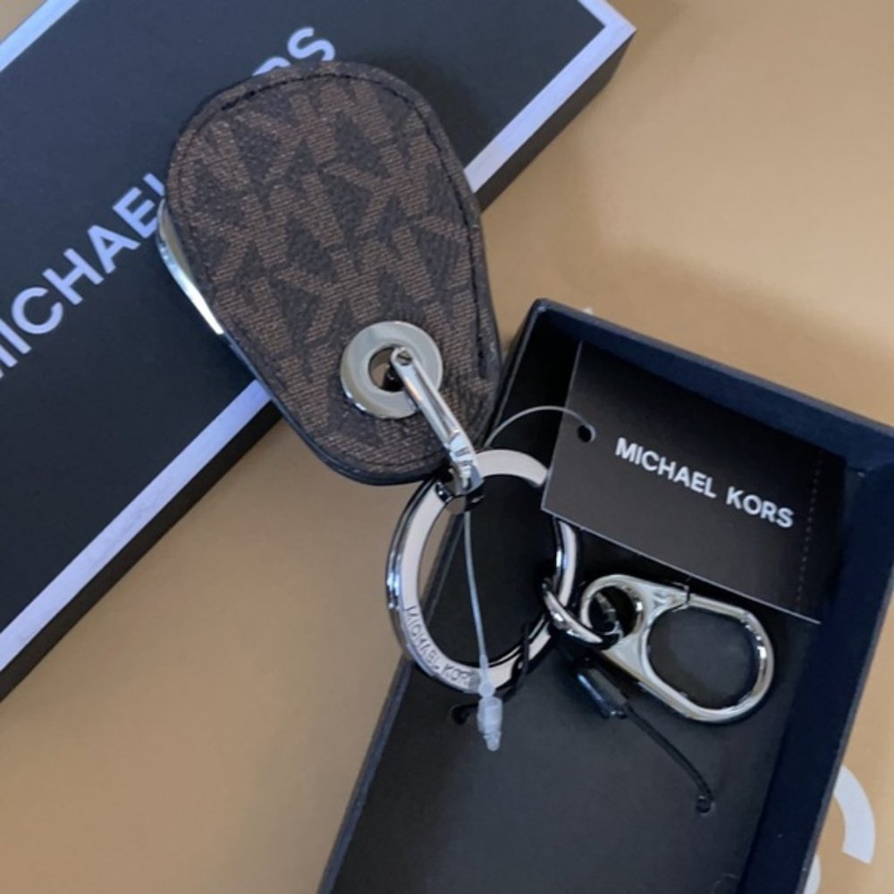 Harrison Signature Logo Bottle Opener Key Fob Brown/Black - Picture 8 of 9